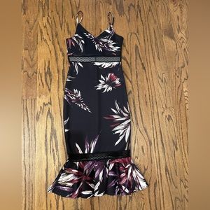 Sassy floral mermaid midi US size 8